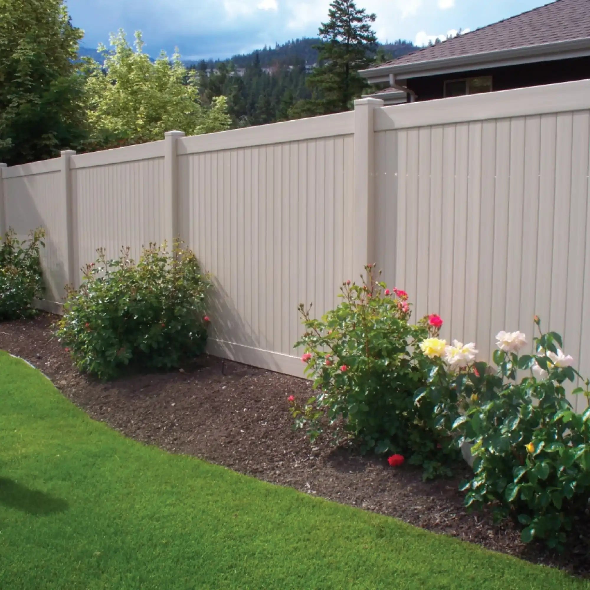 Modern fence design icon – Amco Fencing